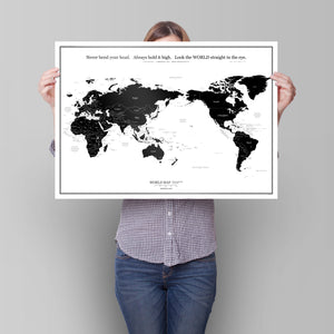 046 World map poster [ Type B ]