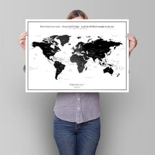 画像をギャラリービューアに読み込む, 068 World map poster [ Type F ]
