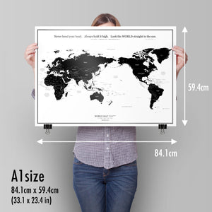 046 World map poster [ Type B ]