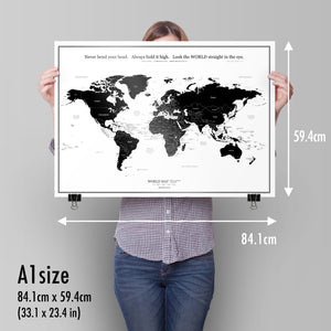 068 World map poster [ Type F ]
