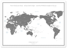 画像をギャラリービューアに読み込む, 065 World map poster [ Type C ]
